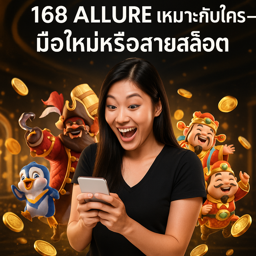 168 ALLURE เหมาะกับใคร—มือใหม่หรือสายสล็อต