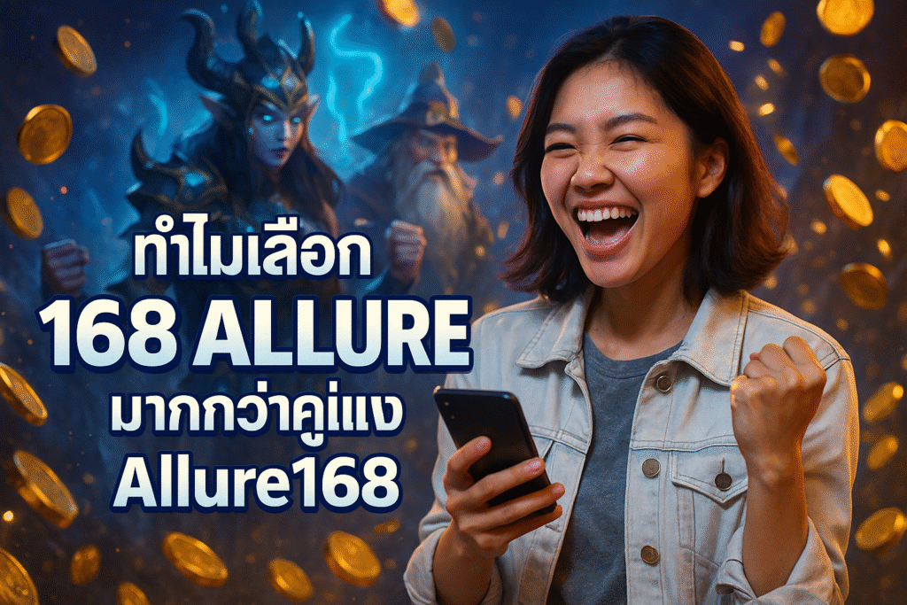 ทำไมเลือก 168 ALLURE มากกว่าคู่แข่ง Allure168