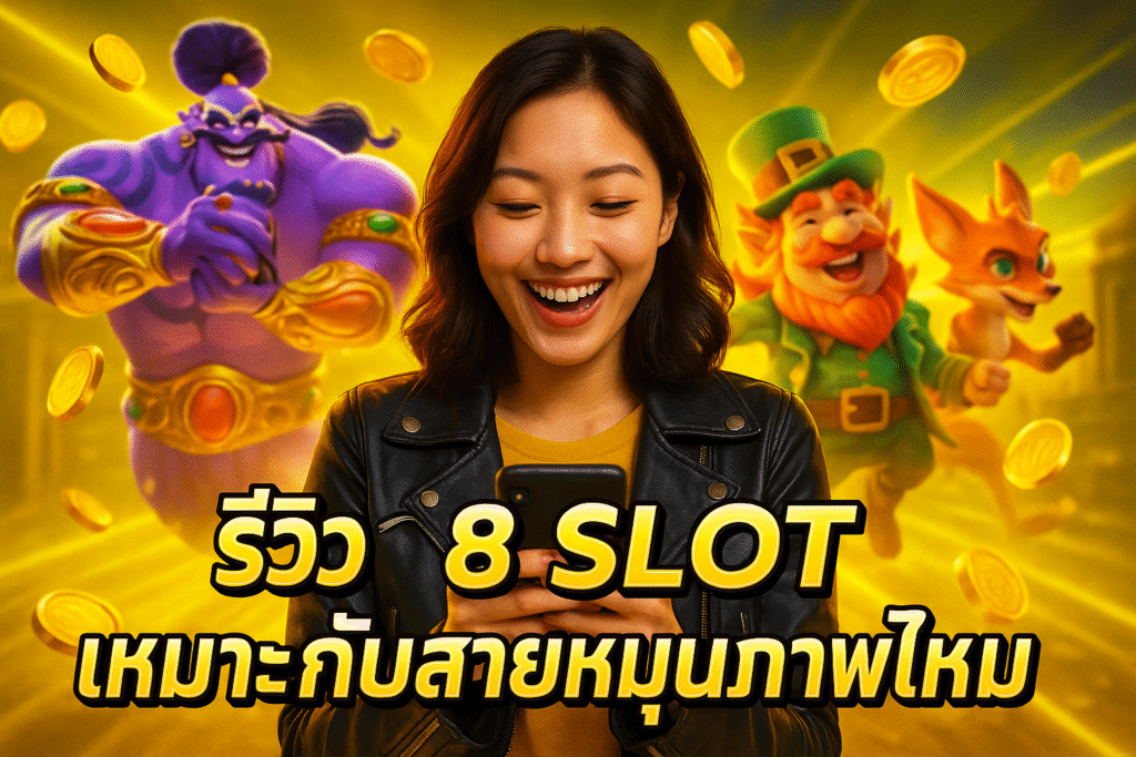 รีวิว 8 SLOT เหมาะกับสายหมุนภาพไหม
